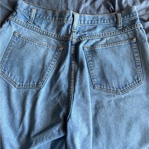 Eddie Bauer Jeans Size 14 100% Cotton Light Blue Shorts Comfy Causal NWOT - Picture 12 of 12